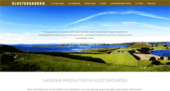 Desktop Screenshot of klostergarden.no